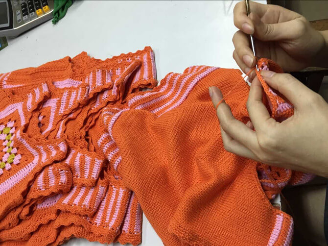  sweater production