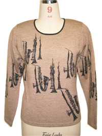 print sweater 2 | Fine Knitting