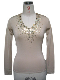 sequin sweater 2 | Fine Knitting
